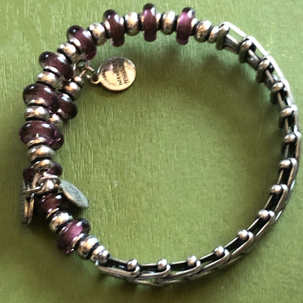 Alex and Ani *RARE* Silver Fleetwood Bracelet